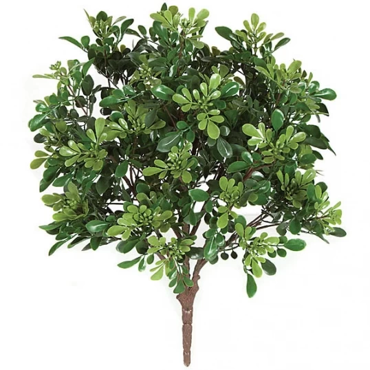 20H X 13W Inch Outdoor Artificial Boxwood Bush: Unpotted