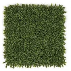 20x20 Inch Outdoor Artificial Boxwood Mat: 3 Inches High (Set Of 4)