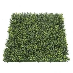20x20 Inch Tutone Artificial Outdoor Boxwood Mat: 3 Inches High (Set Of 4)