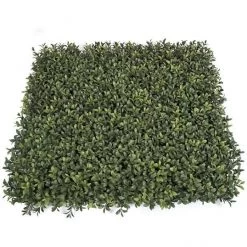 20 Inch Tutone Fire Retardant Boxwood Mat: Limited UV (Set Of 4)