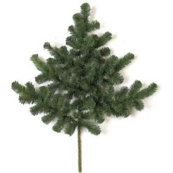 43 Inch Fire Retardant PVC Virginia Pine Branch (Set Of 6)