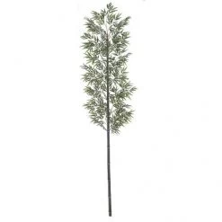 11 Foot Fire Retardant Bamboo Palm Stalk With Natural Cane