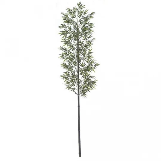 11 Foot Fire Retardant Bamboo Palm Stalk With Natural Cane