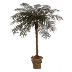 8.5 Foot Artificial Outdoor Phoenix Palm With 18 Fronds