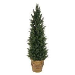 8 Foot Artificial Outdoor Cypress Tree