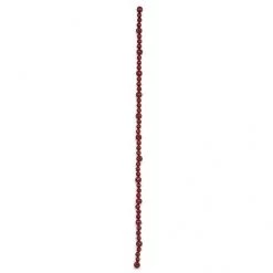 6 Foot Lacquered Red Apple Garland (Set Of 6)