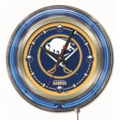 15 Inch Buffalo Sabres Neon Clock