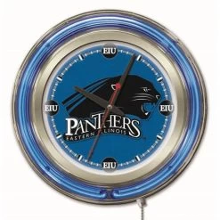 15 Inch Eastern Illinois Neon Clock