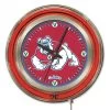 15 Inch Fresno State Neon Clock