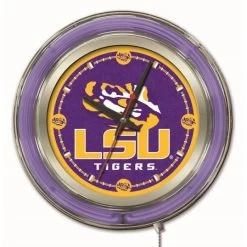 15 Inch Louisiana State Neon Clock