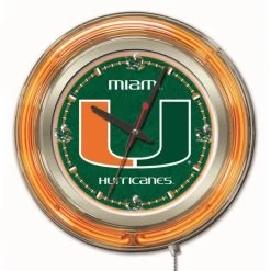 15 Inch Miami Neon Clock