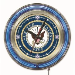 15 Inch U.S. Navy Neon Clock