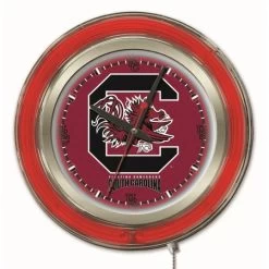 15 Inch South Carolina Neon Clock