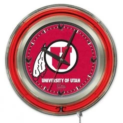 15 Inch Utah Neon Clock