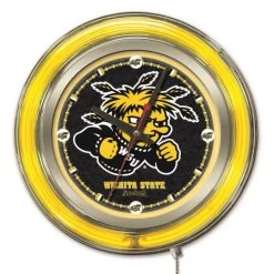 15 Inch Wichita State Neon Clock