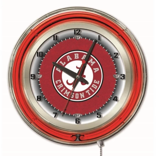 19 Inch Alabama Neon Clock