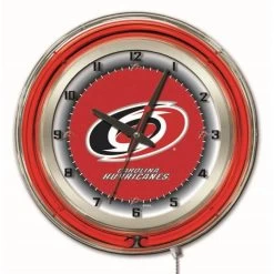 19 Inch Carolina Hurricanes Neon Clock