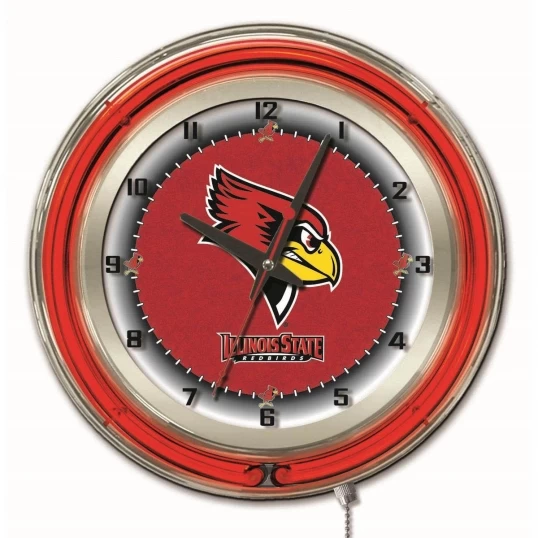 19 Inch Illinois State Neon Clock
