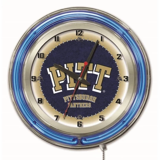 19 Inch Pitt Neon Clock