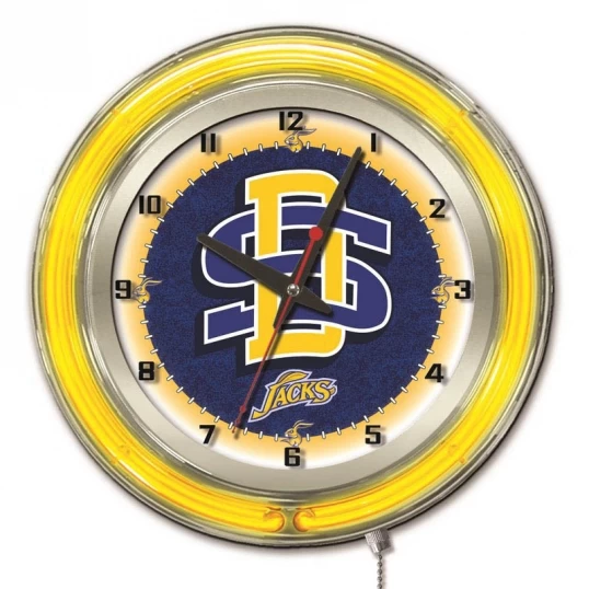 19 Inch South Dakota State Neon Clock