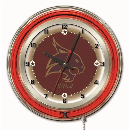 19 Inch Texas State Neon Clock