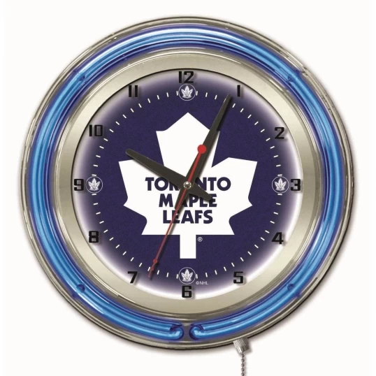 19 Inch Toronto Maple Leafs Neon Clock