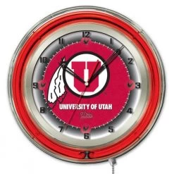 19 Inch Utah Neon Clock