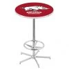 42 Inch Chrome Arkansas Pub Table