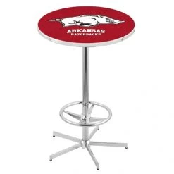 42 Inch Chrome Arkansas Pub Table