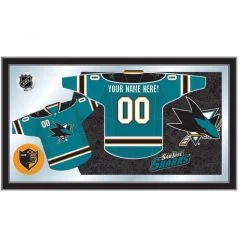 San Jose Sharks Jersey Mirror