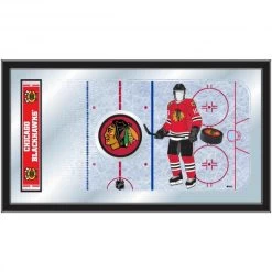 Chicago Blackhawks Hockey Rink Mirror