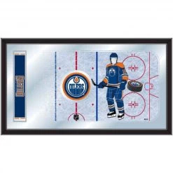 Edmonton Oilers Hockey Rink Mirror