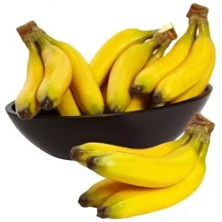 9 Inch Lifelike Decorative Banana Bunch (Set Of 4)