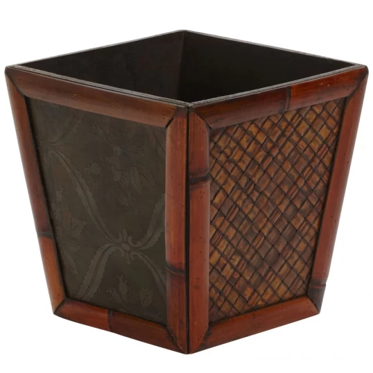 Bamboo Square Decorative Planters (Set Of 4: Multiple Sizes) - Image 2