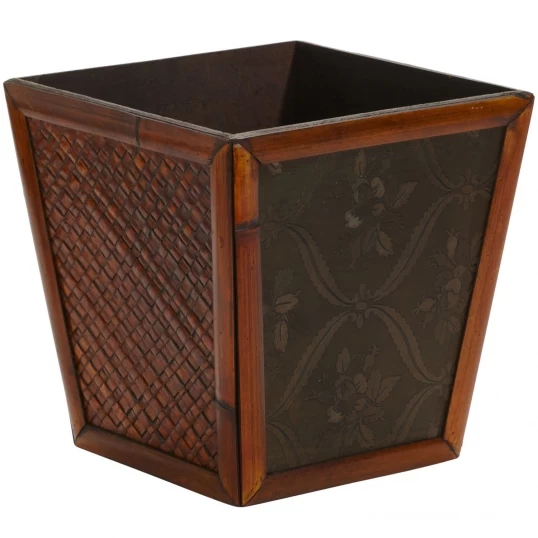 Bamboo Square Decorative Planters (Set Of 4: Multiple Sizes) - Image 3