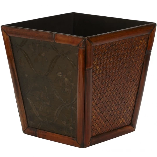 Bamboo Square Decorative Planters (Set Of 4: Multiple Sizes) - Image 4