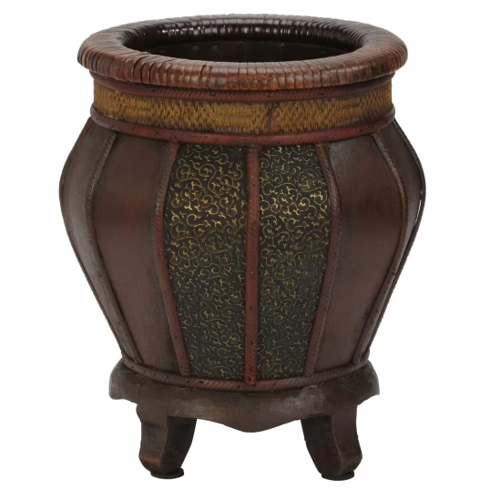 Decorative Wood Panel Planters (Set Of 2: Multiple Sizes) - Image 2