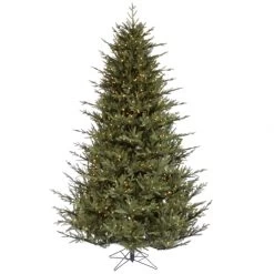 5.5 Foot PE/PVC Itasca Frasier Christmas Tree: Clear Lights