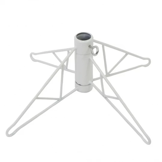 21 Inch Folding Metal Tree Stand: White