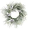 22 Inch Frosted Norway Pine Wreath
