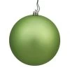10 Inch Celadon Matte Ball Ornament: UV Resistant