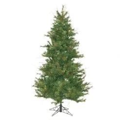 6.5 Foot Slim Mixed Country Pine Christmas Tree: Unlit