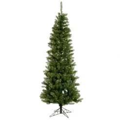 8.5 Foot Salem Pencil Pine Christmas Tree: Lights