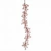 6 Foot Mixed Berry Outdoor Garland: Red