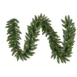 50 Foot X 12 Inch Camdon Garland: Indoor/Outdoor Frosted LEDs