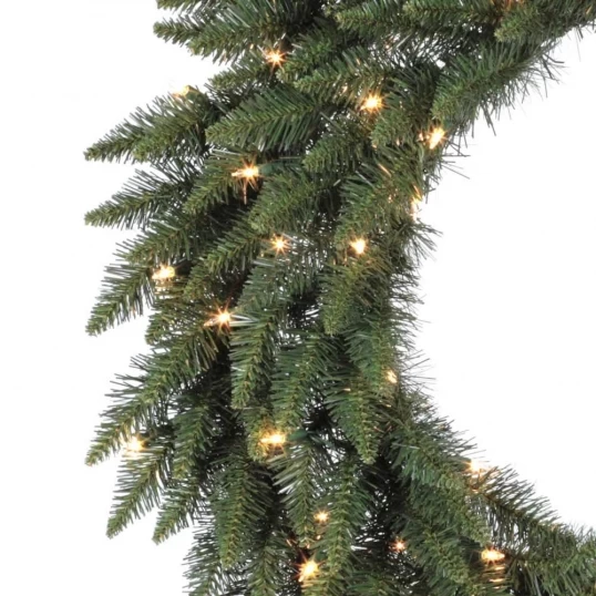 30 Inch Camdon Fir Wreath: Lights - Image 2
