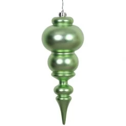 14 Inch Matte Celadon UV Protected Finial Ornament