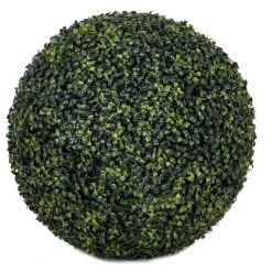 20 Inch Polyblend Outdoor Boxwood Ball: UV Protected